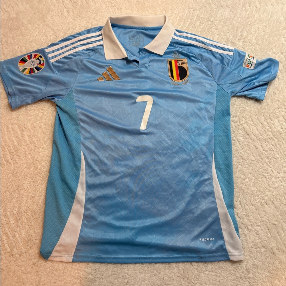 Adidas Light Blue Polo Shirt